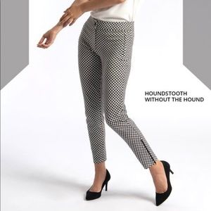 Betabrand XL Catstooth Cigarette Pants
